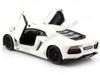 Cochesdemetal.es 2011 Lamborghini Aventador LP700-4 Blanco 1:24 Welly 24033