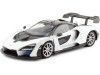 Cochesdemetal.es 2020 McLaren Senna Blanco/Negro 1:24 Motor Max 79355