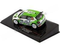 Cochesdemetal.es 2022 Skoda Fabia Rally2 EVO WRC Nº 22 Gryazin/Aleksandrov Rally Monte Carlo 1:43 IXO Models RAM840