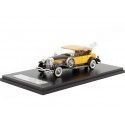 Cochesdemetal.es 1932 Duesenberg Model SJ Tourster Derham Amarillo/Negro 1:43 NEO Scale Models 45943