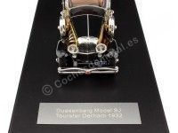Cochesdemetal.es 1932 Duesenberg Model SJ Tourster Derham Amarillo/Negro 1:43 NEO Scale Models 45943
