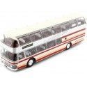 Cochesdemetal.es 1983 Autobús Neoplan NH 22L Skyliner Blanco/Rojo 1:43 IXO Models BUS033LQ