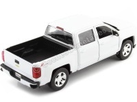 Cochesdemetal.es 2017 Chevrolet Silverado 1500 LT-Z71 Crew Cab Pickup Blanco 1:24 Motor Max 79348