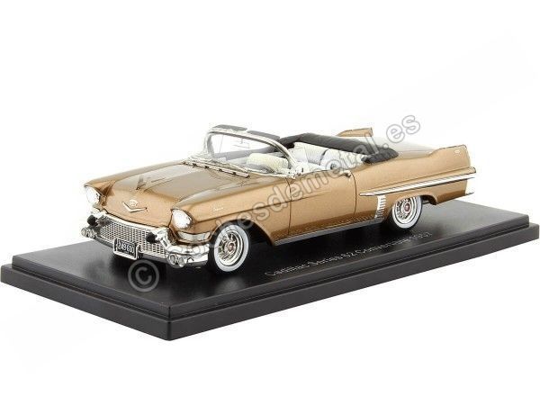1957 Cadillac Series 62 Convertible Marrón Metalizado 1:43 NEO Scale Models 49600 Cochesdemetal.es
