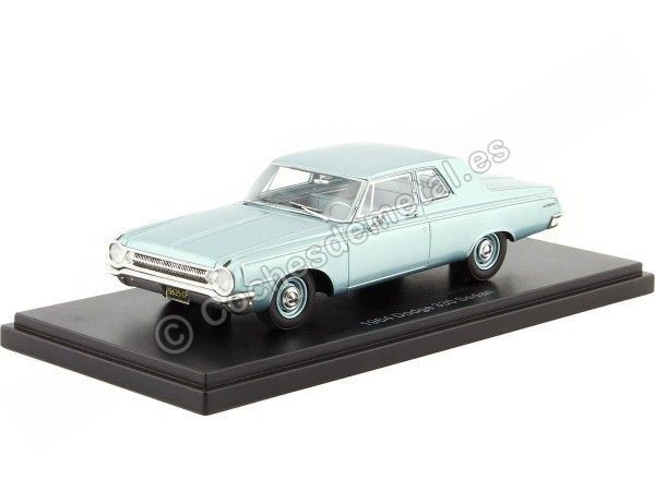 1964 Dodge 330 Sedan Azul Metalizado 1:43 NEO Scale Models 47220 Cochesdemetal.es