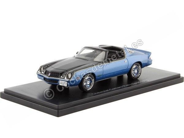 1978 Chevrolet Camaro LT Azul/Negro 1:43 NEO Scale Models 49571 Cochesdemetal.es