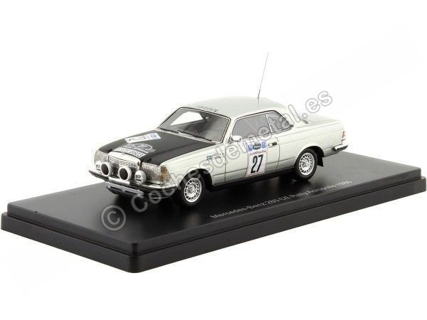 1980 Mercedes-Benz 280 CE (C123) Nº27 Carlsson/Billstam Rallye Acropolis 1:43 NEO Scale Models 46672 Cochesdemetal.es