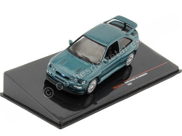 1994 Ford Escort RS Cosworth Verde Metalizado 1:43 IXO Models MOC324 Cochesdemetal.es