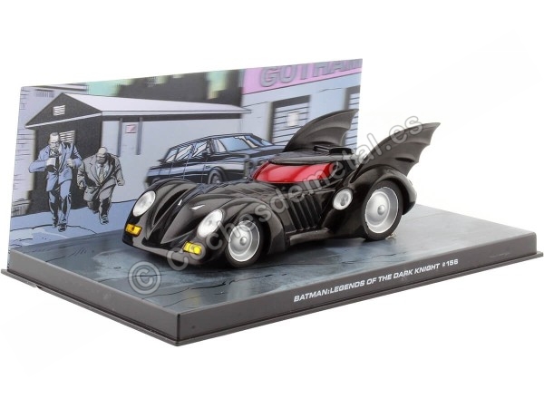 Cochesdemetal.es 2002 Batman Automobilia Batmobile "Legends Of The Dark Knight Nº156" 1:43 Salvat BAT027