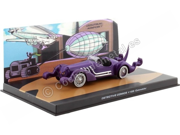 Cochesdemetal.es 1947 Batman Automobilia Batmobile "Detective Comics Nº122 Cat Mobile" 1:43 Salvat BAT028