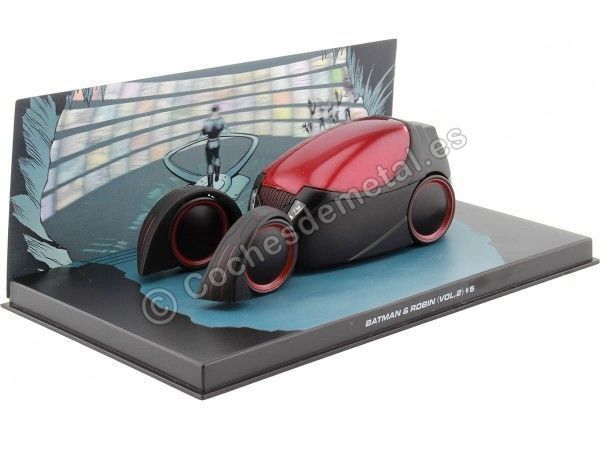 Cochesdemetal.es 2012 Batman Automobilia Batmobile "Batman & Robin Volumen II Nº5" 1:43 Salvat BAT035