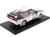 Cochesdemetal.es 1982 Audi Quattro Nº5 Blomqvist/Cederberg Rallye 1000 Lakes 1:18 IXO Models 18RMC094B