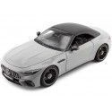 Cochesdemetal.es 2022 Mercedes-Benz AMG SL 63 4Matic Convertible (R232) Alpino Grau 1:18 iScale 180053