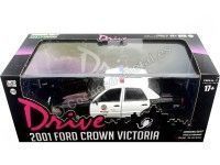 Cochesdemetal.es 2001 Ford Crown Victoria Interceptor Policía de Los Ángeles "Película Drive" 1:43 Greenlight 86609