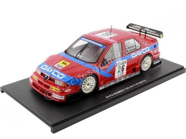 Cochesdemetal.es 1995 Alfa Romeo 155 V6 TI Nº26 G. Fisichella DTM/ITC 1:18 Werk83 W1801004