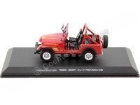 Cochesdemetal.es 1983 Jeep Renegade CJ-7 "Terminator" Rojo 1:43 Greenlight 86533