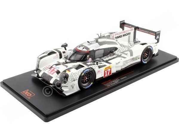 Cochesdemetal.es 2015 Porsche 919 Hybrid Nº17 Bernhard/Webber/Hartley 1000km Spa 1:18 IXO Models IXOSP919-1807