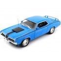 Cochesdemetal.es 1970 Mercury Cougar Eliminator Hardtop MCACN Azul/Negro 1:18 Auto World AMM1253