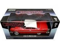 Cochesdemetal.es 1958 Plymouth Fury "Christine" Daytime Version Rojo/Blanco 1:43 Greenlight 86529