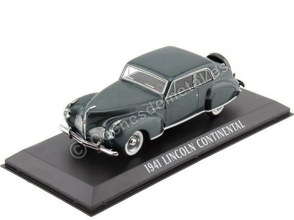 Cochesdemetal.es 1941 Lincoln Continental Gris Metalizado 1:43 Greenlight 86325