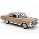 1969 Mercedes-Benz 250 SE Coupé Metallic Gold 1:18 Norev 183759 Cochesdemetal.es