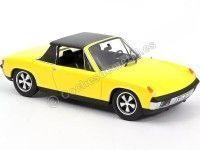 1975 Volkswagen Porsche 914 2.0 Amarillo Metalizado 1:18 Norev 187689 Cochesdemetal.es