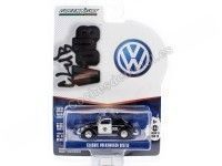 Cochesdemetal.es 1966 Volkswagen Beetle Veracruz Mexico Police "Club Vee-Dub Series 13" 1:64 Greenlight 36030E