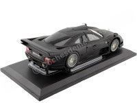 Cochesdemetal.es 1998 Mercedes-Benz CLK-GTR AMG Street Version Satin Black 1:18 Maisto 31849