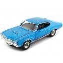 Cochesdemetal.es 1971 Buick Grand Sport Stage 1 Hardtop Stratomist Blue 1:18 Auto World AMM1257