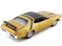1971 Plymouth Road Runner Hardtop GY8 Gold Leaf Metallic 1:18 Auto World AMM1258
