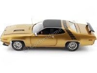 1971 Plymouth Road Runner Hardtop GY8 Gold Leaf Metallic 1:18 Auto World AMM1258