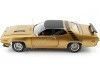 1971 Plymouth Road Runner Hardtop GY8 Gold Leaf Metallic 1:18 Auto World AMM1258