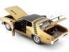 1971 Plymouth Road Runner Hardtop GY8 Gold Leaf Metallic 1:18 Auto World AMM1258