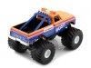 Cochesdemetal.es 1972 Chevrolet K-10 Monster Truck "AM/PM BOSS Kings of Crunch" Naranja/Azul 1:43 Greenlight 88021