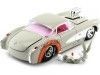 Cochesdemetal.es 1957 Chevrolet Corvette + Figura Bugs Bunny Looney Tunes 1:24 Jada Toys 32390 253255041