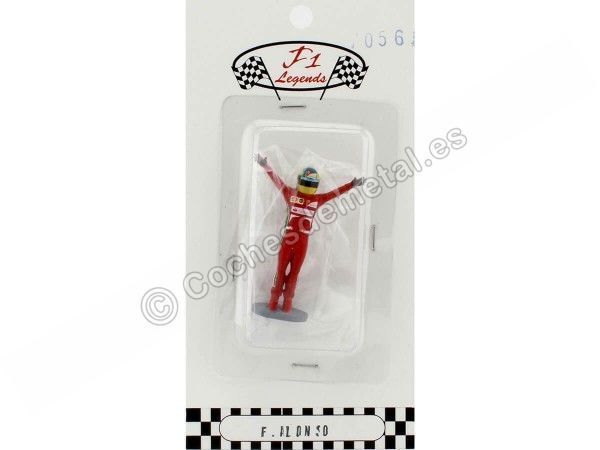 Cochesdemetal.es 2010 Ferrari F10 Figura Fernando Alonso Subcampeón Del Mundo 1:43 Cartrix CT056