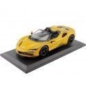 Cochesdemetal.es 2021 Ferrari SF90 Stradale Hybrid Spider Metallic Gold 1:18 Bburago 16016