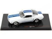 1965 Ford Mustang Shelby GT 350 Blanco/Azul 1:43 IXO Models CLC438N