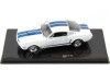 1965 Ford Mustang Shelby GT 350 Blanco/Azul 1:43 IXO Models CLC438N