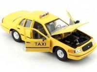 Cochesdemetal.es 1999 Ford Crown Victoria Taxi Nueva York Amarillo 1:24 Welly 22082