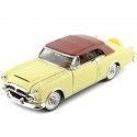 Cochesdemetal.es 1953 Packard Caribbean Soft Top Beige/Marrón 1:28 Welly 24016