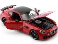 Cochesdemetal.es 2015 Mercedes-Benz AMG GT R Coupe (C190) Rojo Metalizado 1:24 Welly 24081