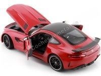 Cochesdemetal.es 2015 Mercedes-Benz AMG GT R Coupe (C190) Rojo Metalizado 1:24 Welly 24081