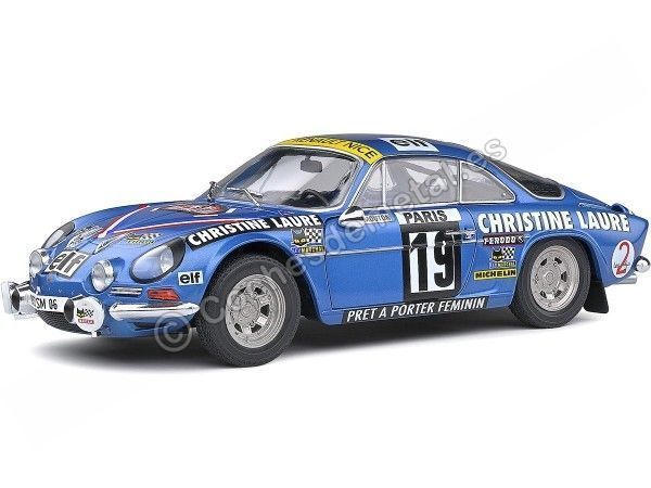 Cochesdemetal.es 1971 Alpine A110 1600S Nº19 Mouton/Conconi Rally Monte Carlo 1:18 Solido S1804204