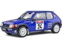 Cochesdemetal.es 1990 Peugeot 205 Rally Grupo A Nº24 Boursier/Frangin Rallye Tour de Corse 1:18 Solido S1801711