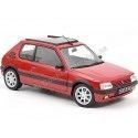 Cochesdemetal.es 1991 Peugeot 205 GTi 1.9 PTS Rims Rojo 1:18 Norev 184848