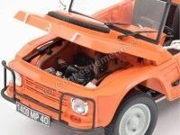 Cochesdemetal.es 1979 Citroen Mehari 4x4 Orange Kirghiz 1:18 Norev 181654