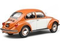 Cochesdemetal.es 1974 Volkswagen VW Escarabajo 1303 Naranja/Blanco 1:18 Solido S1800515