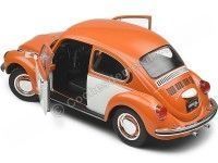 Cochesdemetal.es 1974 Volkswagen VW Escarabajo 1303 Naranja/Blanco 1:18 Solido S1800515