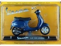 Cochesdemetal.es 2005 Vespa LX 125 Azul 1:18 Editorial Salvat VES0040